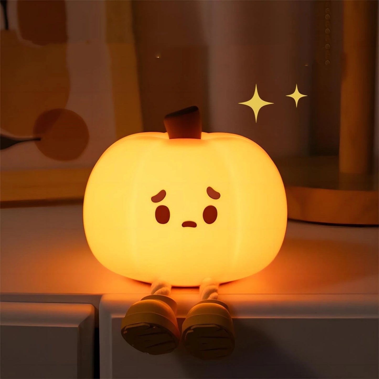 Cute Soft Halloween Pumpkin Night Lights