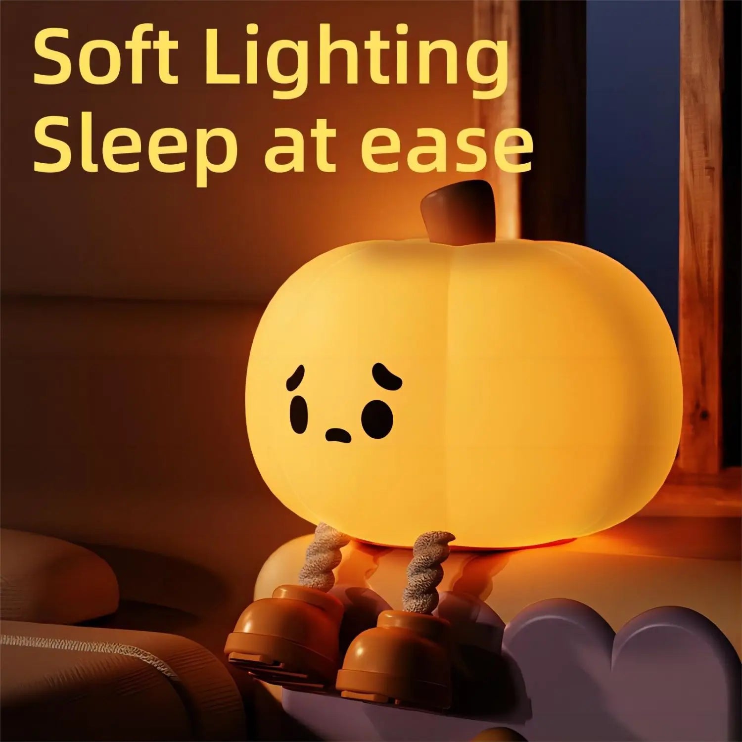 Cute Soft Halloween Pumpkin Night Lights