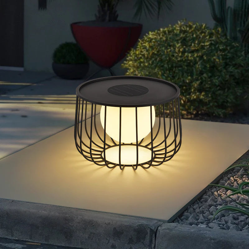 Solar Powered Glow Garden Table